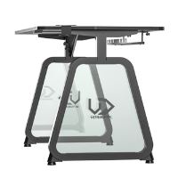 Herní stůl ULTRADESK BOOSTER, 136x70,5 cm, 75 cm, RGB podsvícení, držák sluchátek i nápojů (13)