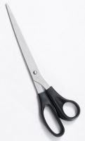 Nůžky černé  25,5cm 10"       0731