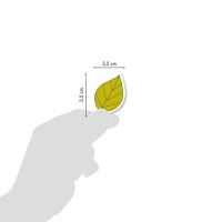 Samolepky MLDR Decoraty 14,8x21cm Listy (2)