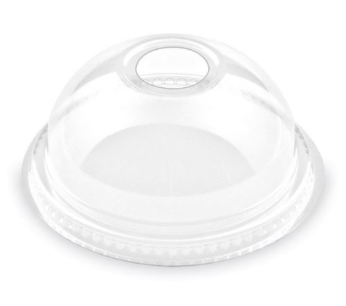 Víčko vypouklé  na kelímek průměr 78 mm 50ks 76094