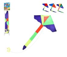 Drak letající Rogalo - nylon, 115 x 50cm, mix (1)