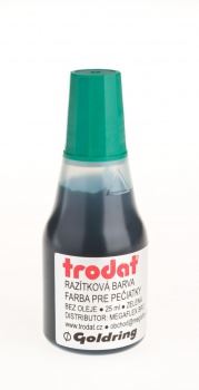 Barva razítková TRODAT, 25ml, zelená