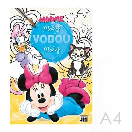 Omalovánka A5 JM Maluj vodou - Minnie 1999-0