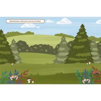 Sametová samolepková knížka - Divoká zvířata   3227-2 (2)
