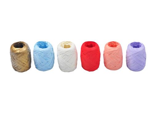 Stuha vázací kraft 20m - mix barev   5660325