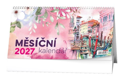 Kalendář stolní - Měsíční kalendář (měsíční kalendárium)   BSE11-27