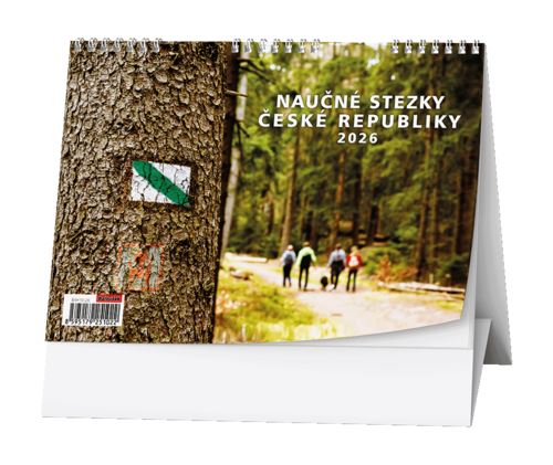 Kalendář stolní -Naučné  stezky ČR BSH10-26