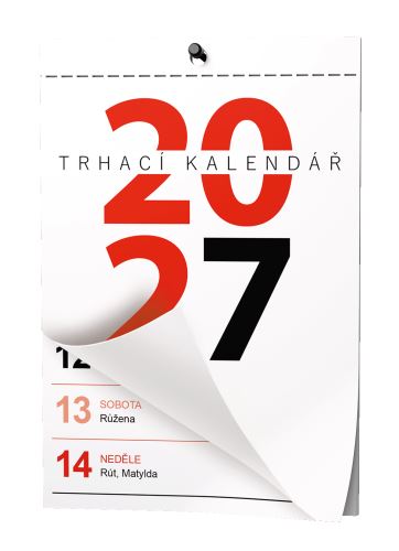 Kalendář nástěnný - Trhací kalendář - A6   BNA0-27