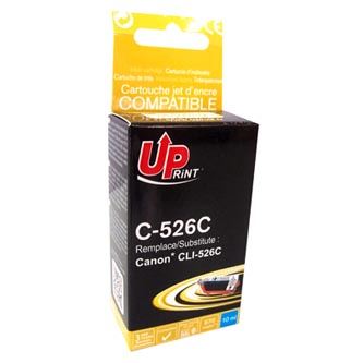 Ink UPrint kompatibilní s CLI526C, C-526C, cyan, 10ml, s čipem
