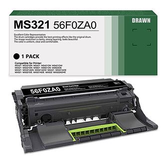 Lexmark originální válec 56F0ZA0, black, 60000str.