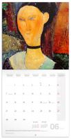 Kalendář poznámkový - Amedeo Modigliani 2027 - 30 x 30 cm   PGP-36992-V (1)