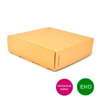 EKO sushi box - kraft - 200x200x55mm -   840009
