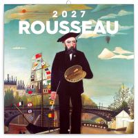 Kalendář poznámkový - Henri Rousseau 2027 - 30 x 30 cm   PGP-36994-V