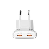 Nabíječka do sítě Verbatim Fold 'n' Go, GaN 2 USB-C PD 3.0, bílá, 65W (4)