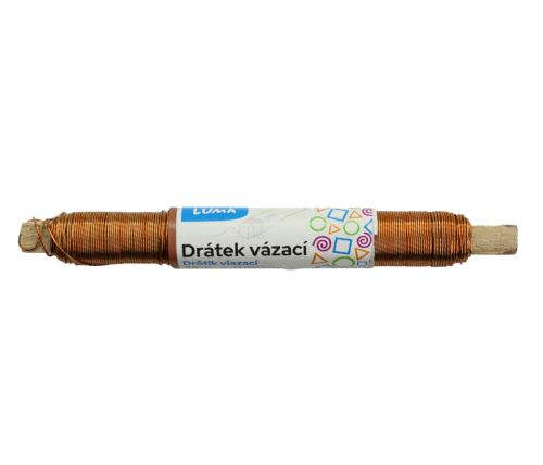Drátek vázací LUMA - MĚDĚNÝ