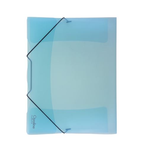 Složka A4 s gumičkou 3klopy PP Opaline mint        2-885