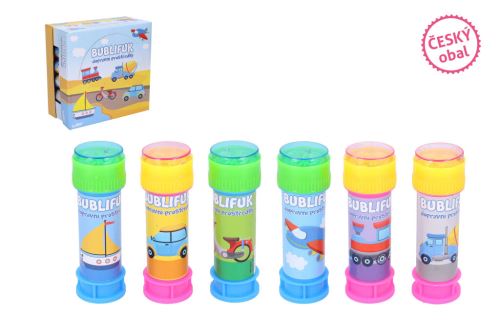 Bublifuk dopravní prostředek 11 cm    W012833