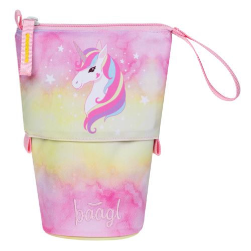 Školní penál BAAGL - Pastelkovník - Rainbow Unicorn   A-35457