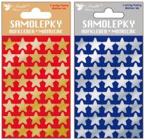 Samolepky lesklé hvězdičky