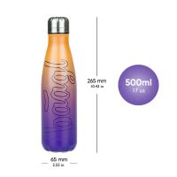 Termoláhev BAAGL - Gradient - s kovovým víčkem - 500 ml   A-34465 (9)
