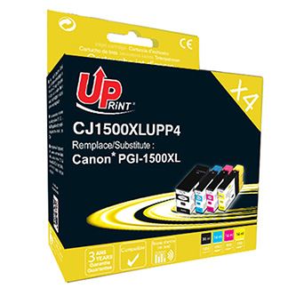 Ink UPrint kompatibilní s PGI 1500XL, C-1500XL BK/C/M/Y PACK 4, 1xblack/1xcyan/1xmagenta/1