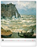 Kalendář nástěnný - Claude Monet 2027 - 48 x 56 cm   PGN-36364-L (11)