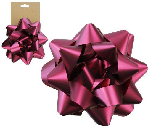 Rozeta 20cm metal matná červená LUMA