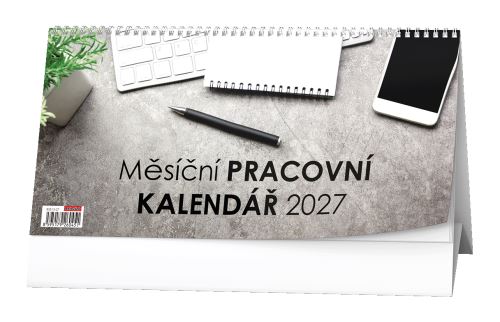 Kalendář stolní - Měsíční pracovní kalendář   BSE13-27