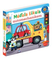 Kniha MÉĎULA ŠIKULA AUTOMECHANIKEM – Obrázky s pohyblivými prvky    K-NC-1801-co
