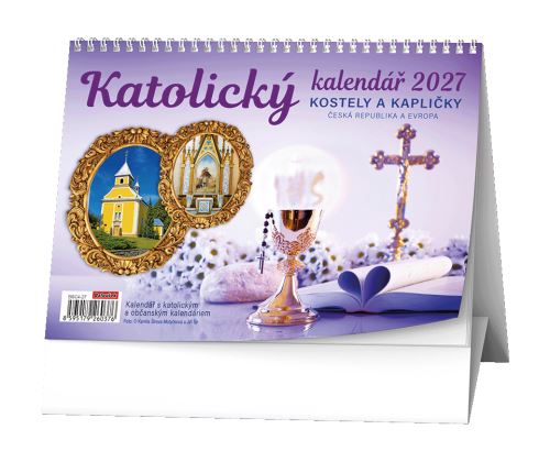 Kalendář stolní - Katolický kalendář /kostely a kapličky/   BSC4-27