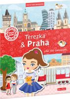 Kniha plná samolepek - Terezka &amp; Praha K-PC-4901