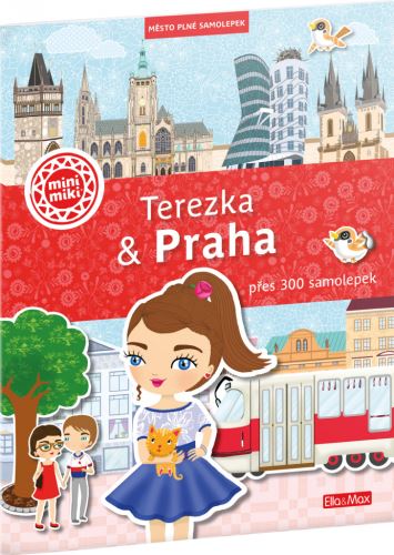 Kniha plná samolepek - Terezka & Praha K-PC-4901