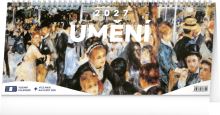Kalendář stolní - Umění 2027 – 14denní - 33 x 14,5 cm   PGS-36879