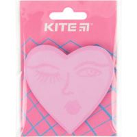 Samolepicí bloček HEART  - 7x7cm, 50l                 vtK22-298-6