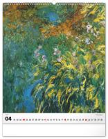 Kalendář nástěnný - Claude Monet 2027 - 48 x 56 cm   PGN-36364-L (4)