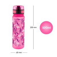 Láhev na pití tritanová - Flamingo - 500ml   A-31269 (5)