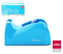Odvíječ lepící pásky stolní DELI do 24mm E815A modrý (1)