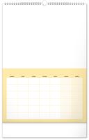 Kreativní kalendář rodinný NOTIQUE - nedatovaný - 33 x 46 cm   PGN-36380-L (5)