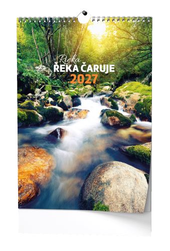 Kalendář nástěnný - Řeka čaruje - A3   BNK6-27