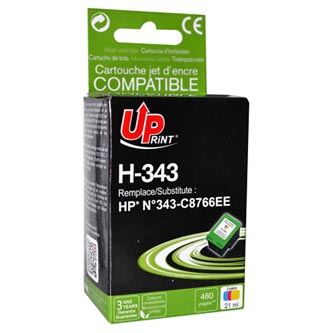 Kompatibilní ink UPrint - s C8766EE, HP 343, H-343CL, color, 480str., 21ml