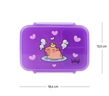 Box na svačinu BAAGL - Kapybara - s přihrádkami   A-36211 (3)