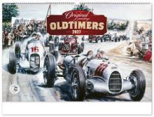 Kalendář nástěnný - Oldtimers - Václav Zapadlík 2027 - 64 x 42 cm   PGN-36368-L