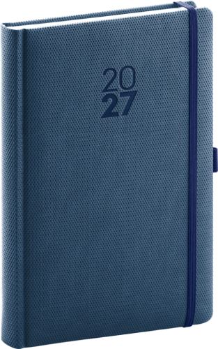 Diář denní - Diamante 2027 - modrý - 15 x 21 cm   PGD-DA5DI-7016