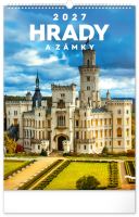 Kalendář nástěnný - Hrady a zámky 2027 - 33 x 46 cm   PGN-36854-L