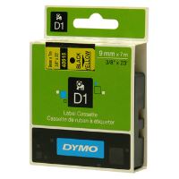 Páska DYMO D1 9mmx7m černý tisk/žlutý podklad S0720730 (2)