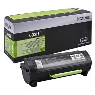 Originální toner Lexmark - 60F2H00, 602H, black, 10000str., high capacity, return