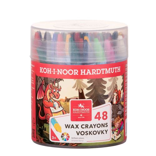 Pastelky 8236/48ks WAX PASTELS voskové