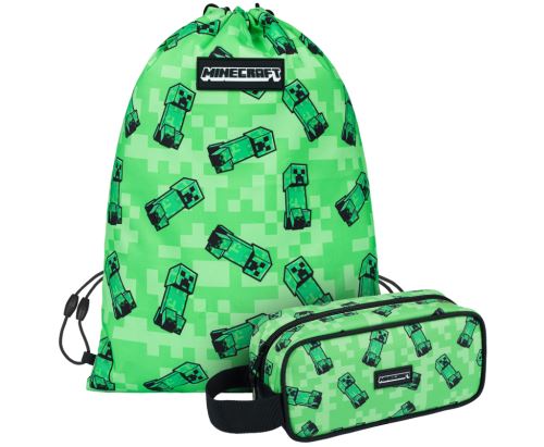 Set MINECRAFT 2 Creeper: penál, sáček   A-33223