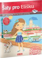 Šaty pro Elišku - kniha samolepek K-PC-5701