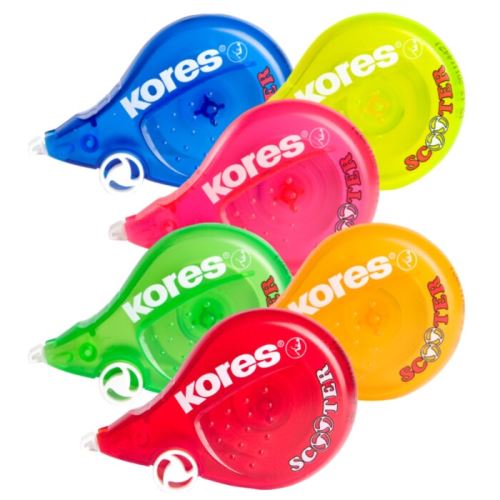 Korektor KORES SCOOTER 4,2mm/5m (colour)